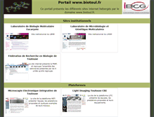 Tablet Screenshot of biotoul.fr